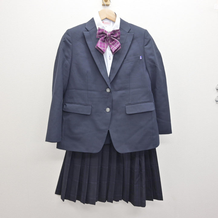 中古】岐阜県 美濃加茂高等学校 女子制服 5点 (ブレザー・シャツ 