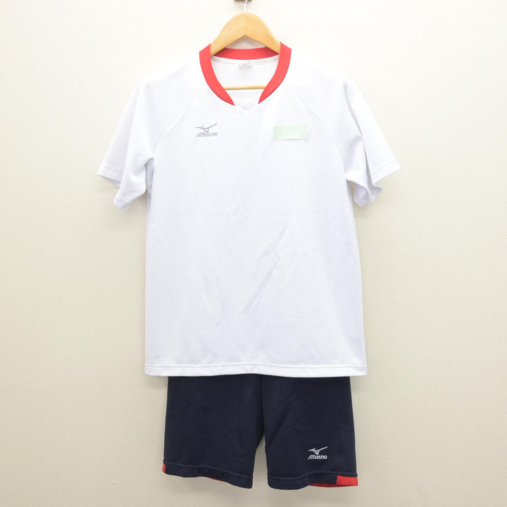 中古】福岡県 博多女子高等学校 女子制服 3点 (体操服 上・体操服 下