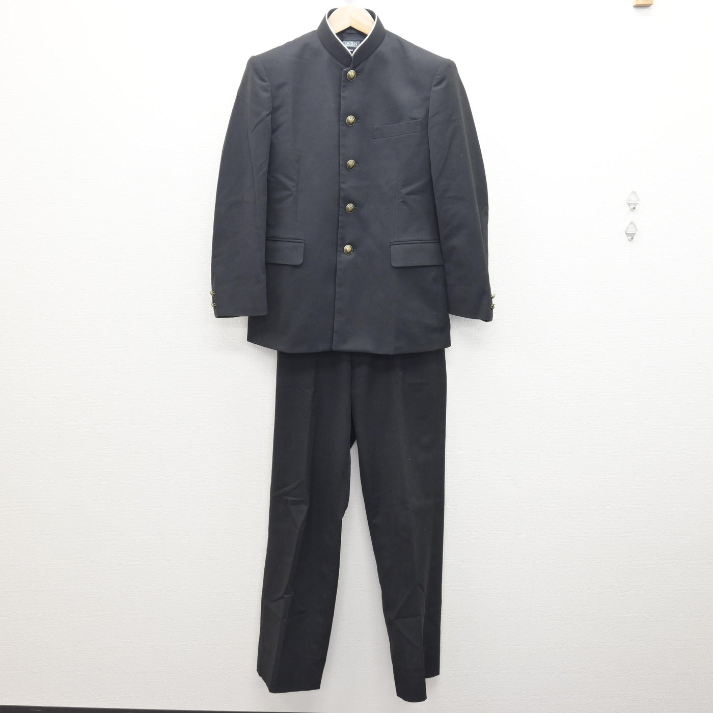 中古】群馬県 金島中学校 男子制服 4点 (学ラン・ズボン) sf123415