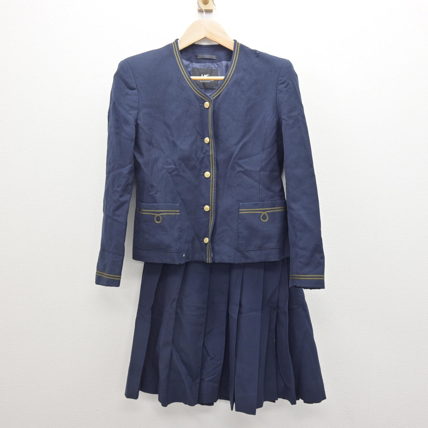 中古】大分県 大分東明高等学校 女子制服 2点 (ブレザー・スカート