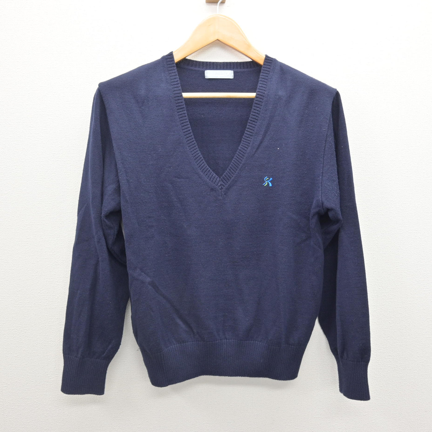 中古】山梨県 駿台甲府高等学校 女子制服 2点 (ニット・ニットベスト 