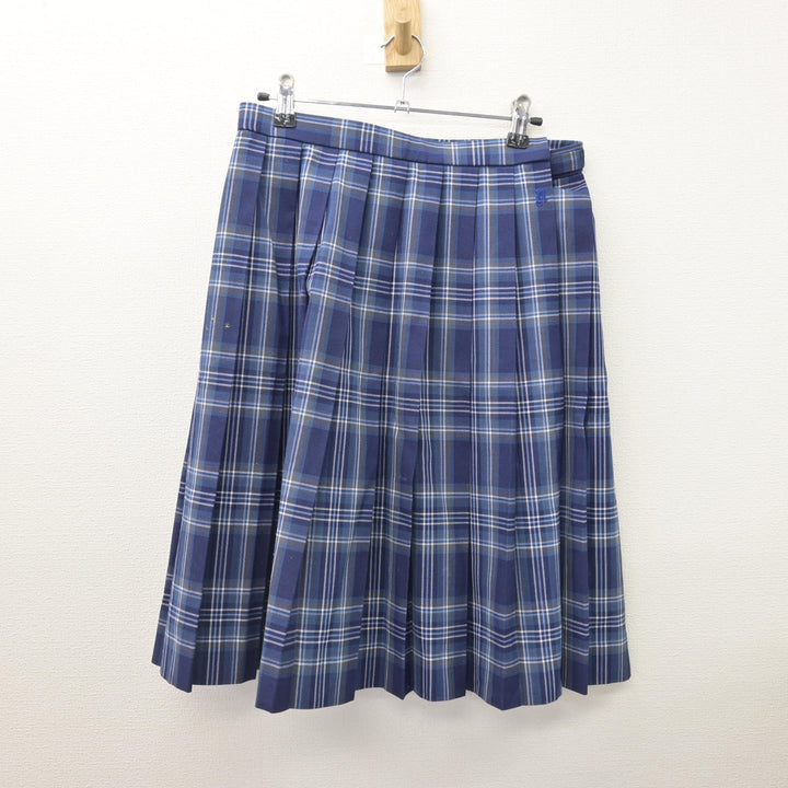 中古】愛知県 南陽高等学校 女子制服 2点 (ニットベスト・スカート 