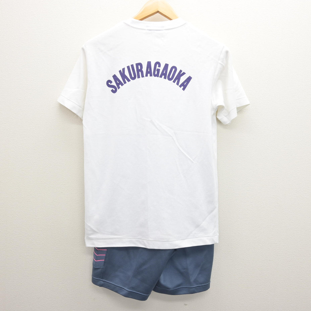 中古】愛知県 桜丘高等学校 男子制服 2点 (体操服 上・体操服 下