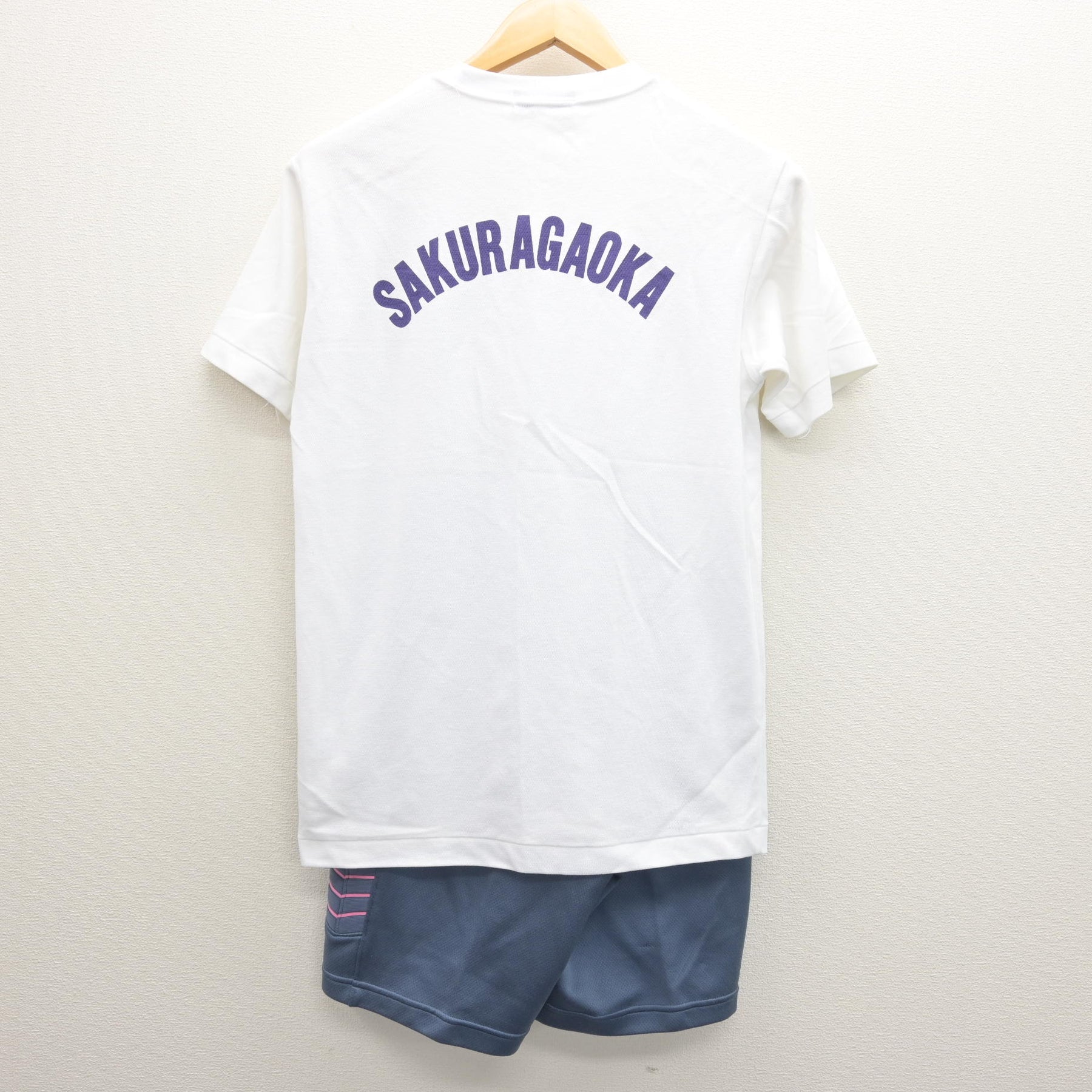 中古】愛知県 桜丘高等学校 男子制服 2点 (体操服 上・体操服 下