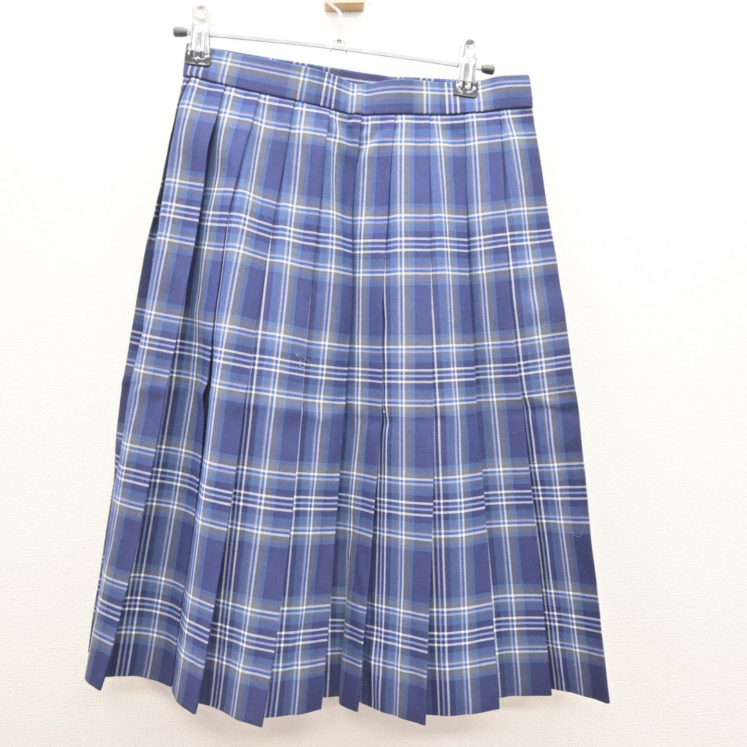 中古】愛媛県 今治東中等教育学校 女子制服 4点 (ブレザー・ニット