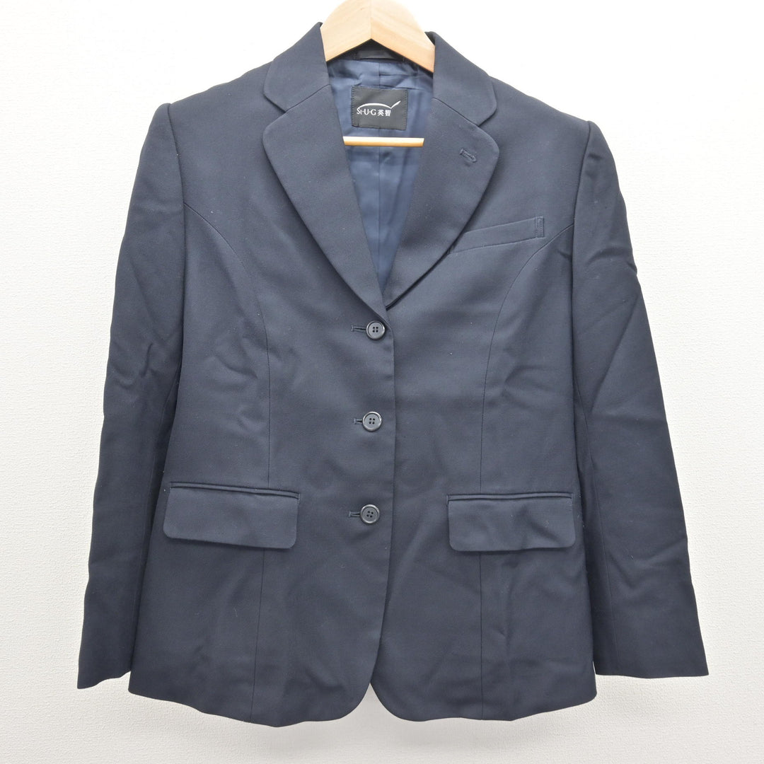 中古】宮城県 聖ウルスラ学院英智高等学校 女子制服 3点 (ブレザー