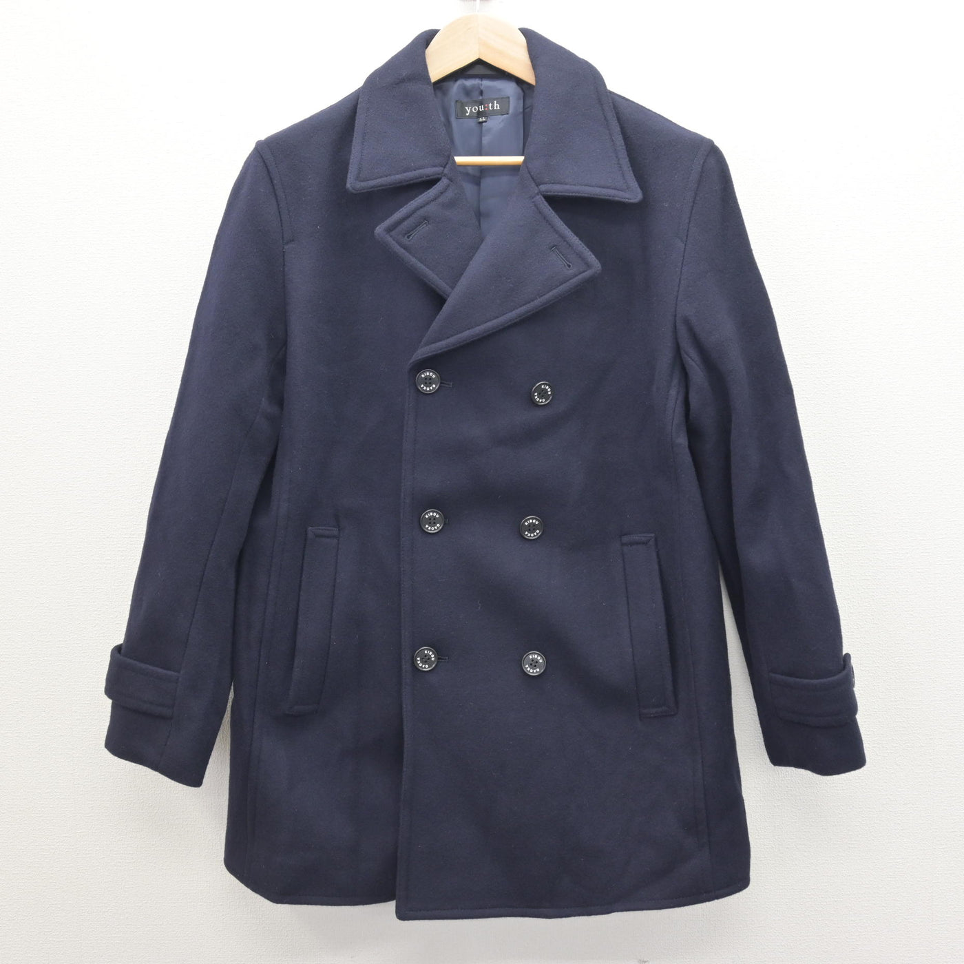 中古】福岡県 希望が丘高等学校 男子制服 1点 (コート) sf123773 