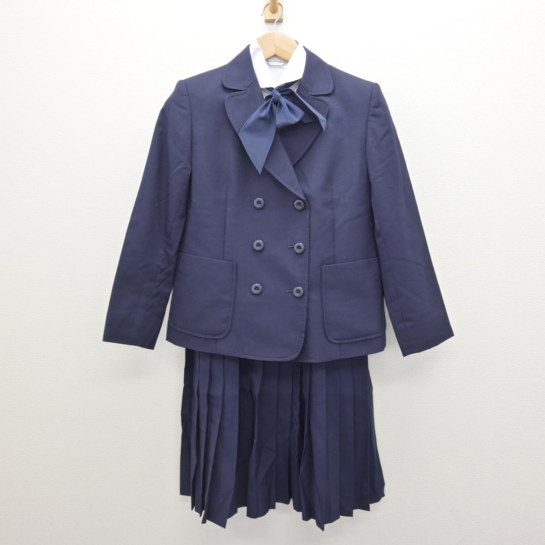 中古】愛知県 椙山女学園中学校・高等学校 女子制服 4点 (ブレザー