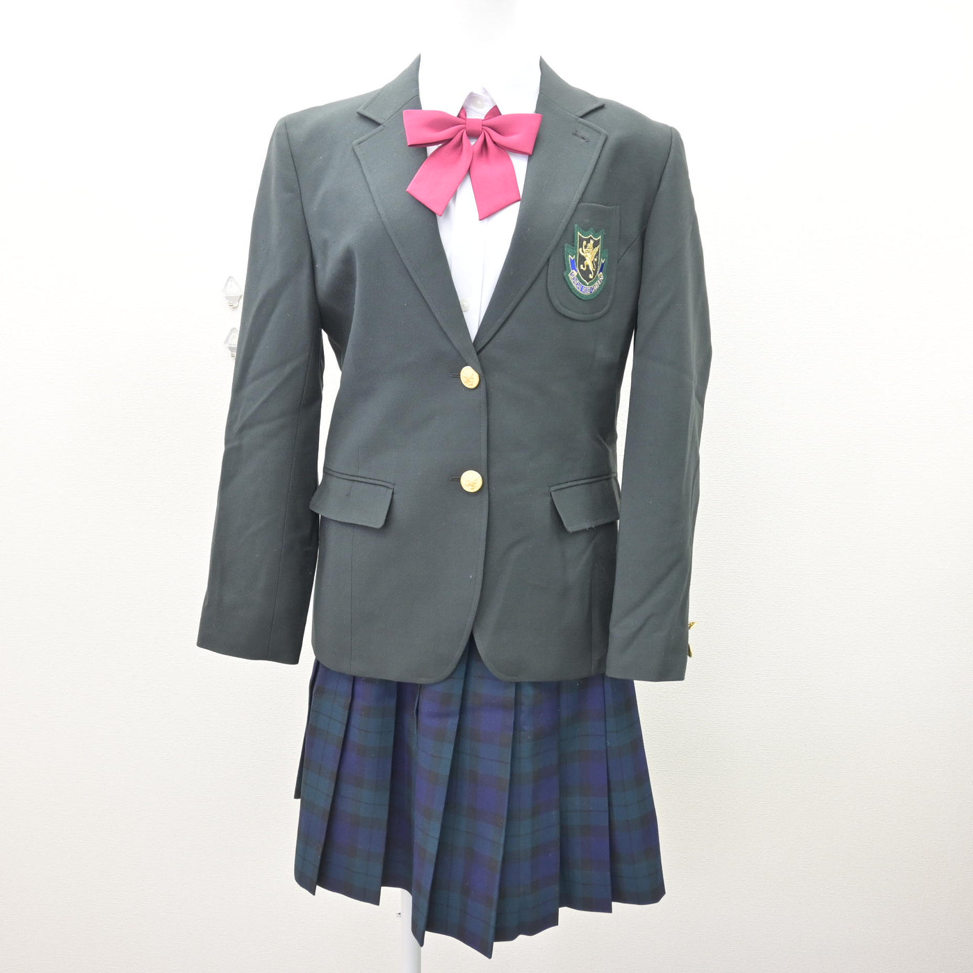 中古】宮城県 仙台育英学園高等学校 女子制服 4点 (ブレザー・シャツ 