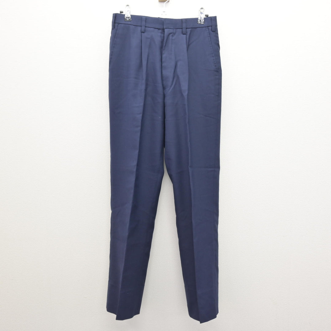 中古】兵庫県 姫路飾西高等学校 男子制服 5点 (ブレザー・ニット