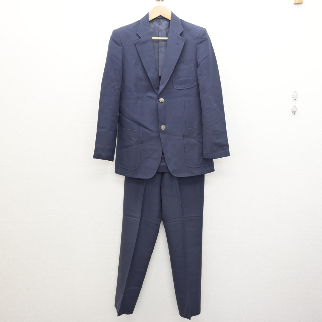 飾西高校　ブレザー 中古】兵庫県 姫路飾西高等学校 男子制服 3点 (ブレザー・ズボン