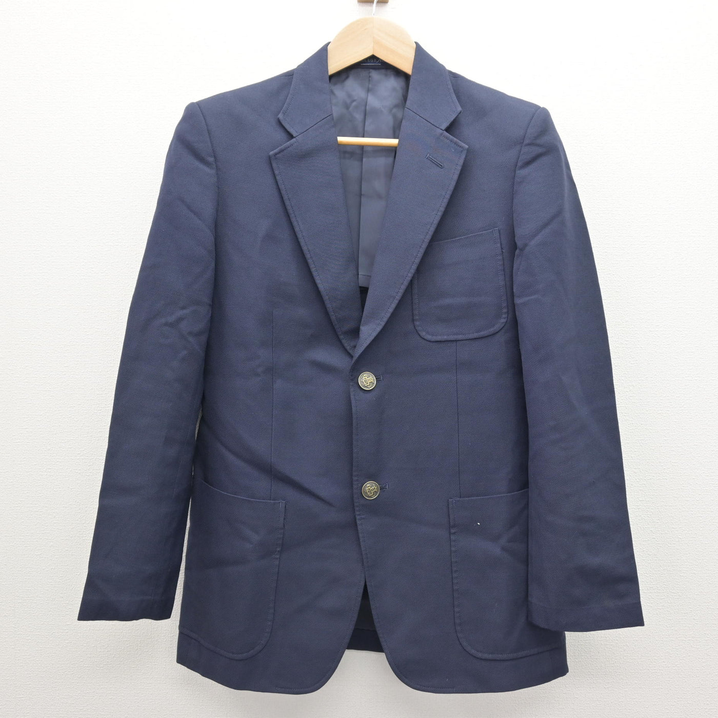 中古】兵庫県 姫路飾西高等学校 男子制服 3点 (ブレザー・ズボン