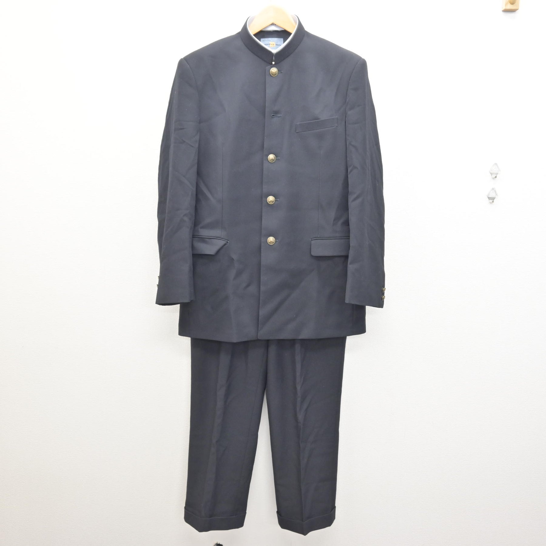 中古】埼玉県 川口北高等学校 男子制服 2点 (学ラン・ズボン) sf123985