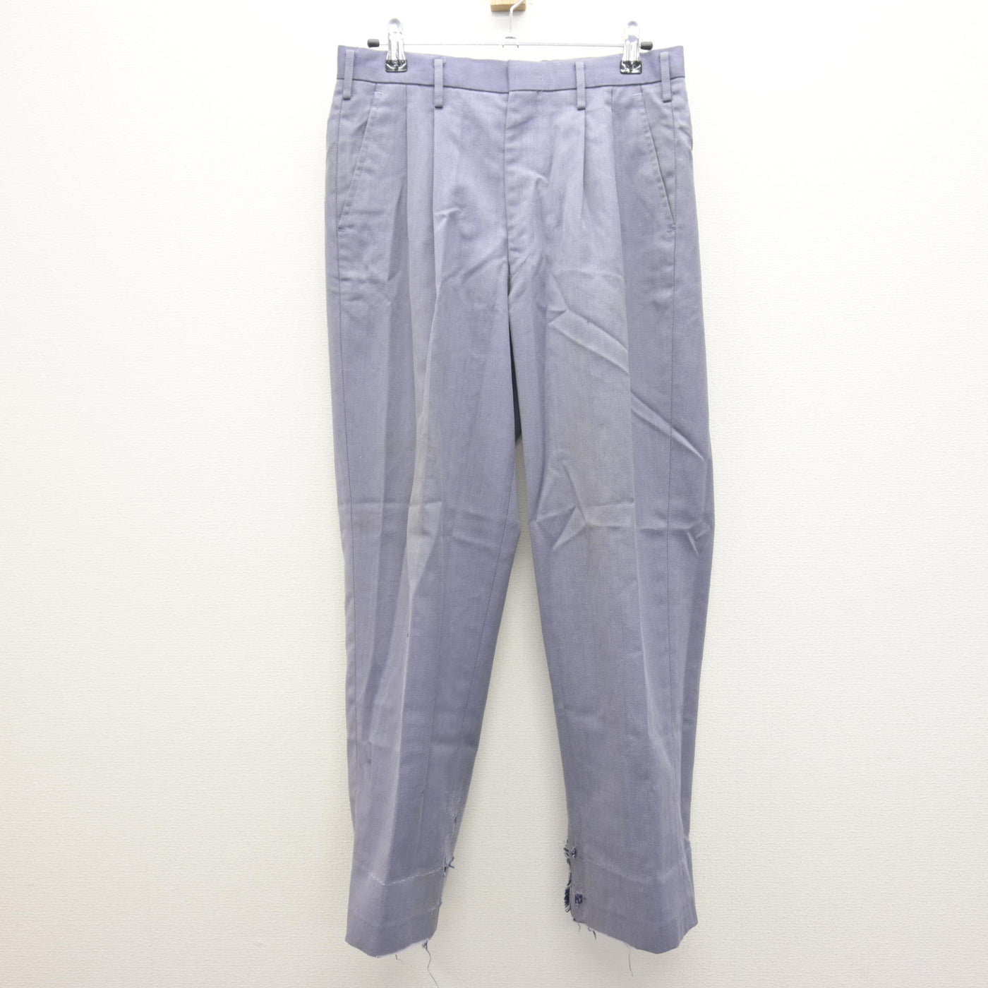 中古】三重県 四日市高等学校 男子制服 2点 (シャツ・ズボン) sf123997 