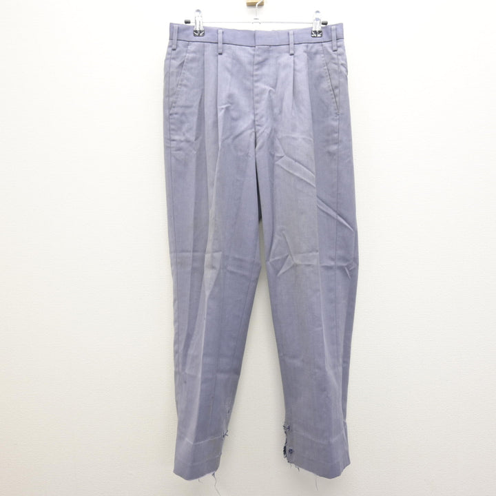 中古】三重県 四日市高等学校 男子制服 2点 (シャツ・ズボン) sf123997 