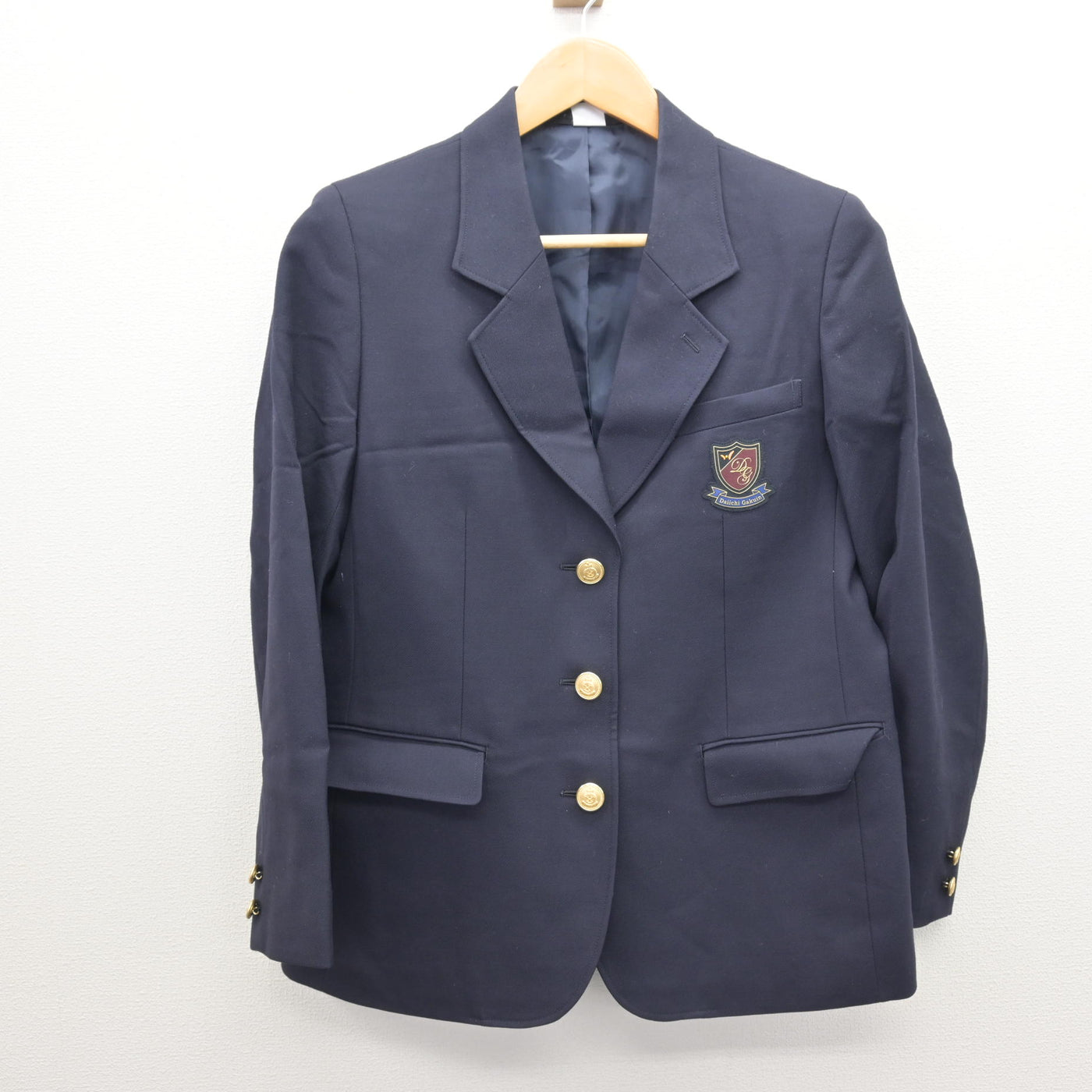 中古】 第一学院高等学校 女子制服 4点 (ブレザー・スカート) sf124028 