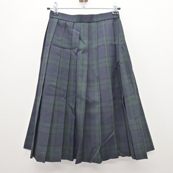 中古】大阪府 南港北中学校 女子制服 2点 (シャツ・スカート) sf124086 