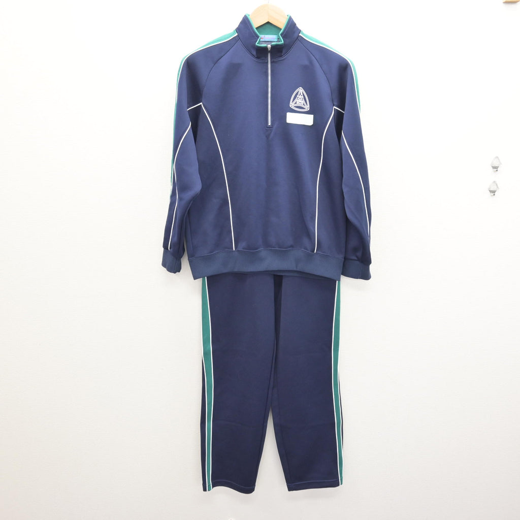 中古】千葉県 船橋法典高等学校 女子制服 3点 (ジャージ 上・体操服 上