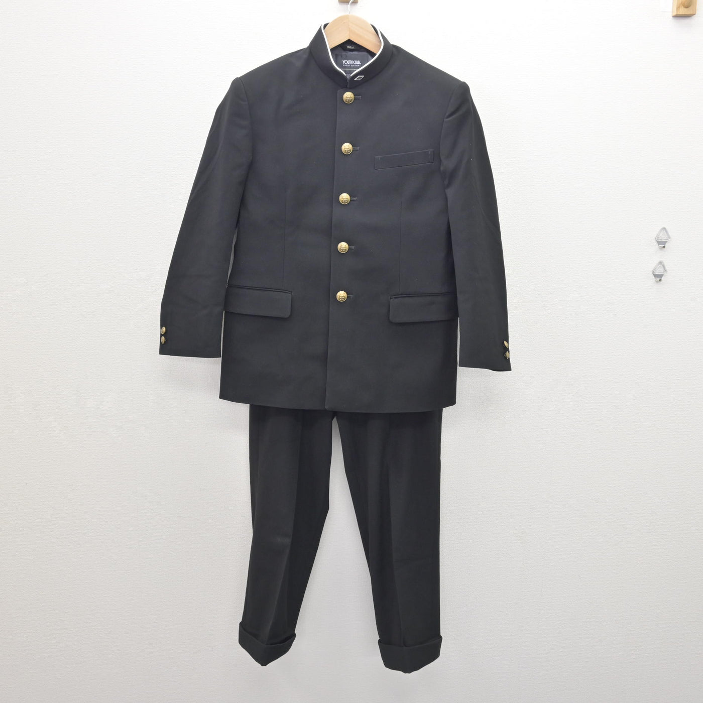中古】神奈川県 江陽中学校 男子制服 3点 (学ラン・ズボン) sf124112 