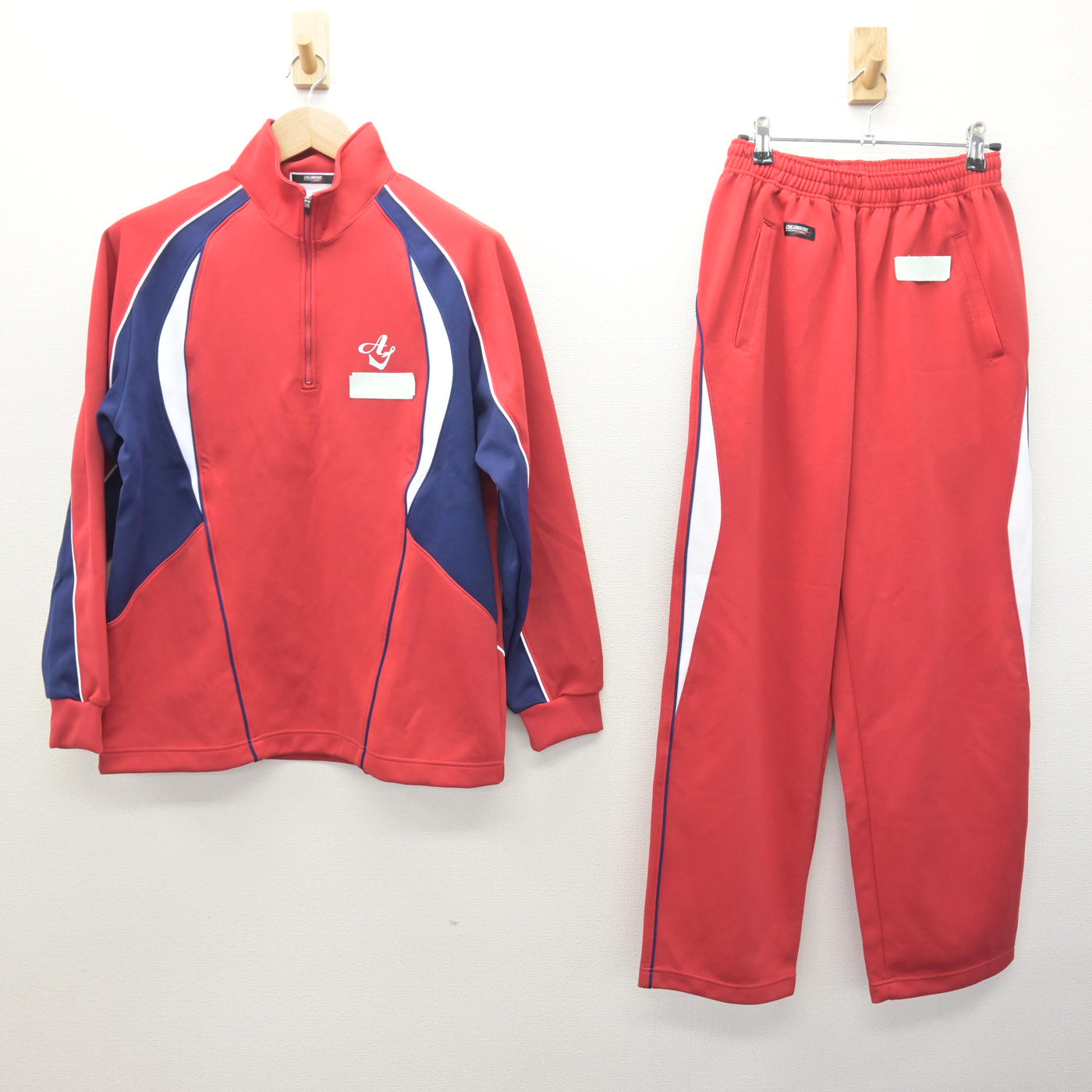 中古】兵庫県 明石城西高等学校 女子制服 3点 (ジャージ 上・ジャージ
