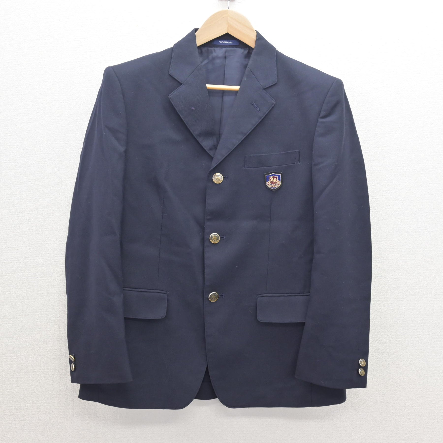 中古】兵庫県 明石北高等学校 男子制服 1点 (ブレザー) sf124216 