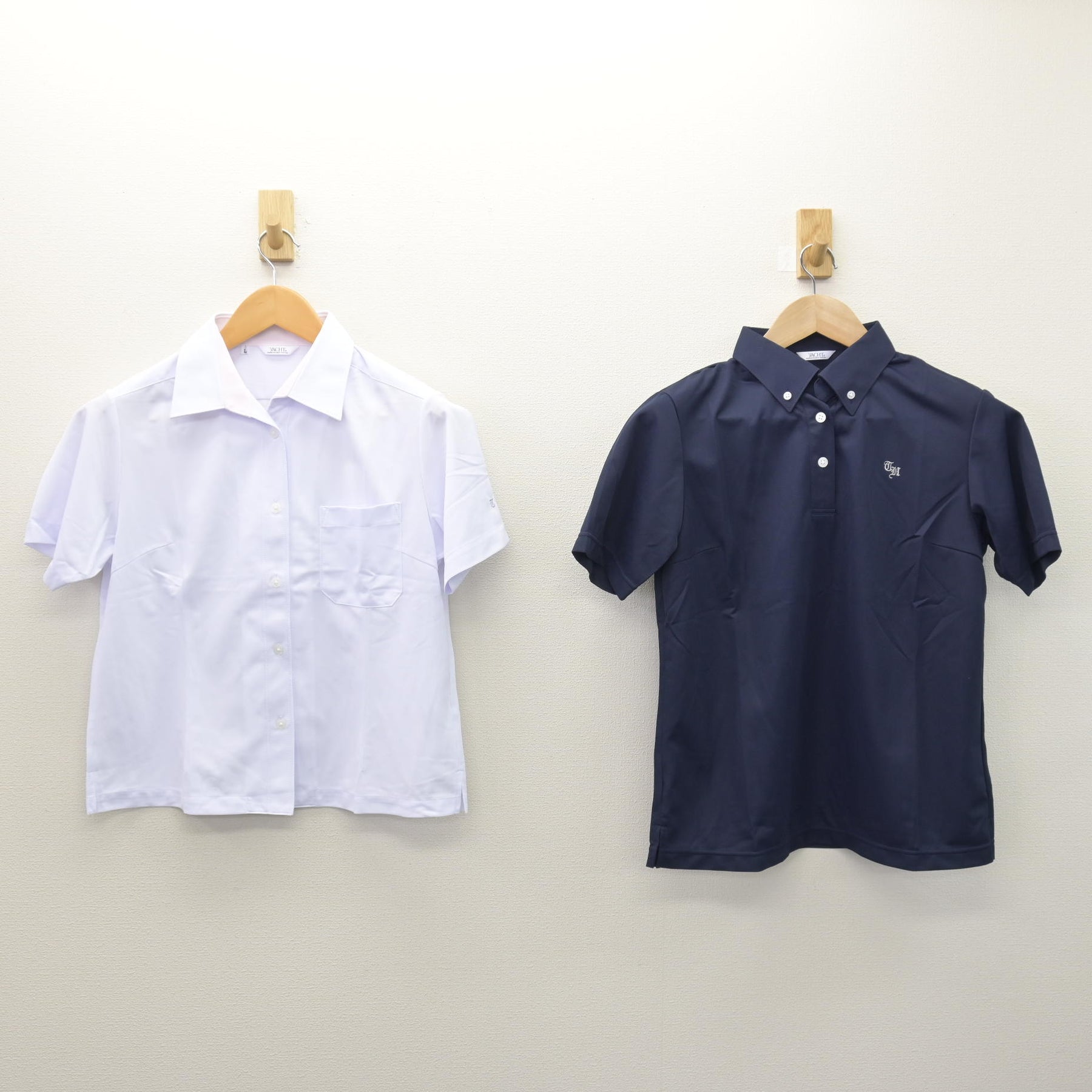 中古】静岡県 沼津学園 桐陽高等学校 女子制服 2点 (シャツ・シャツ