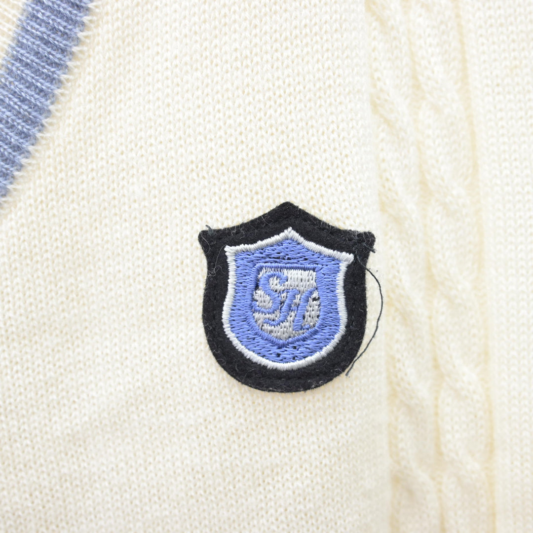 札幌北斗高校ベスト 中古】北海道 札幌北斗高等学校 女子制服 1点 (ニットベスト) sf124234