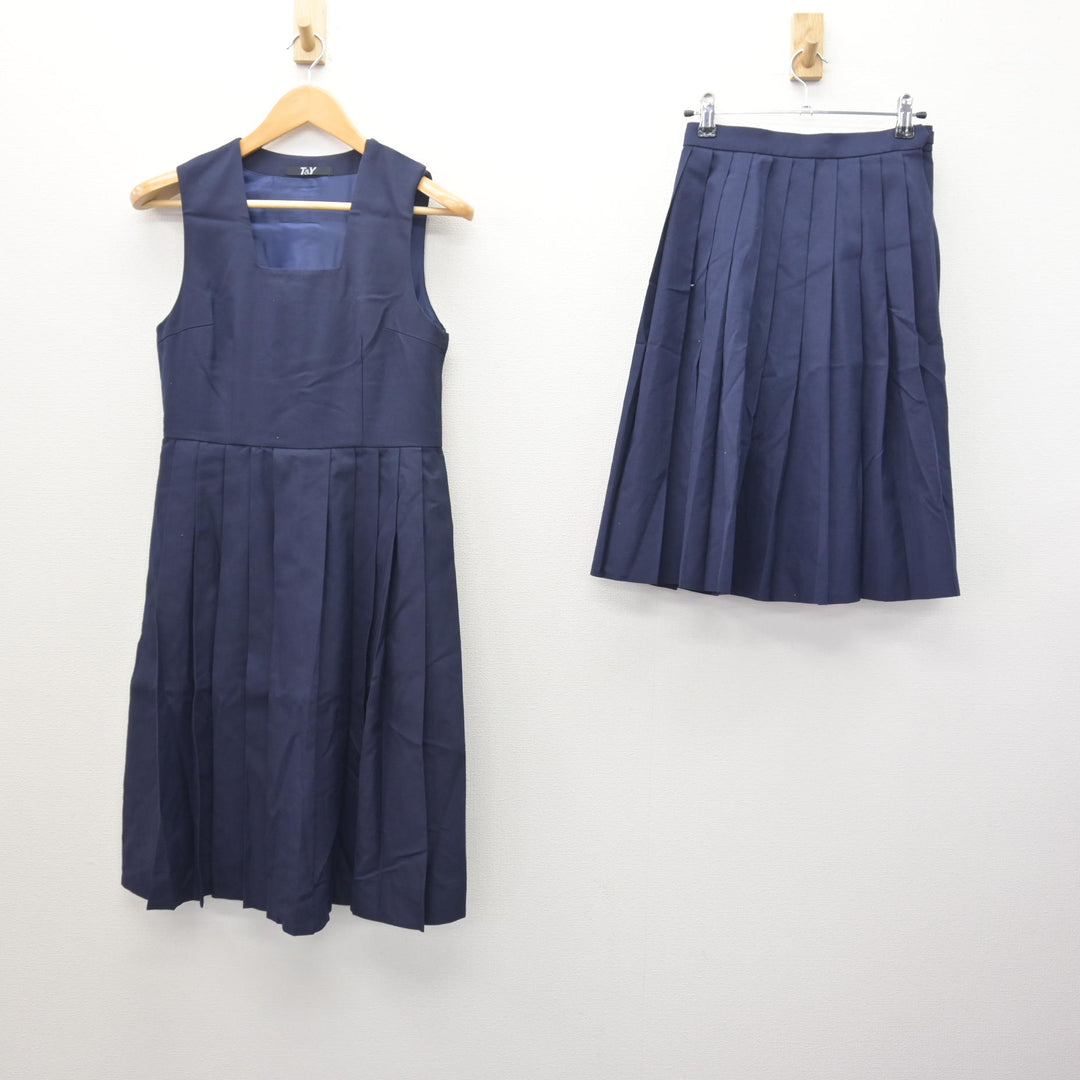 中古】神奈川県 座間市立南中学校/旧制服 女子制服 4点 (セーラー服