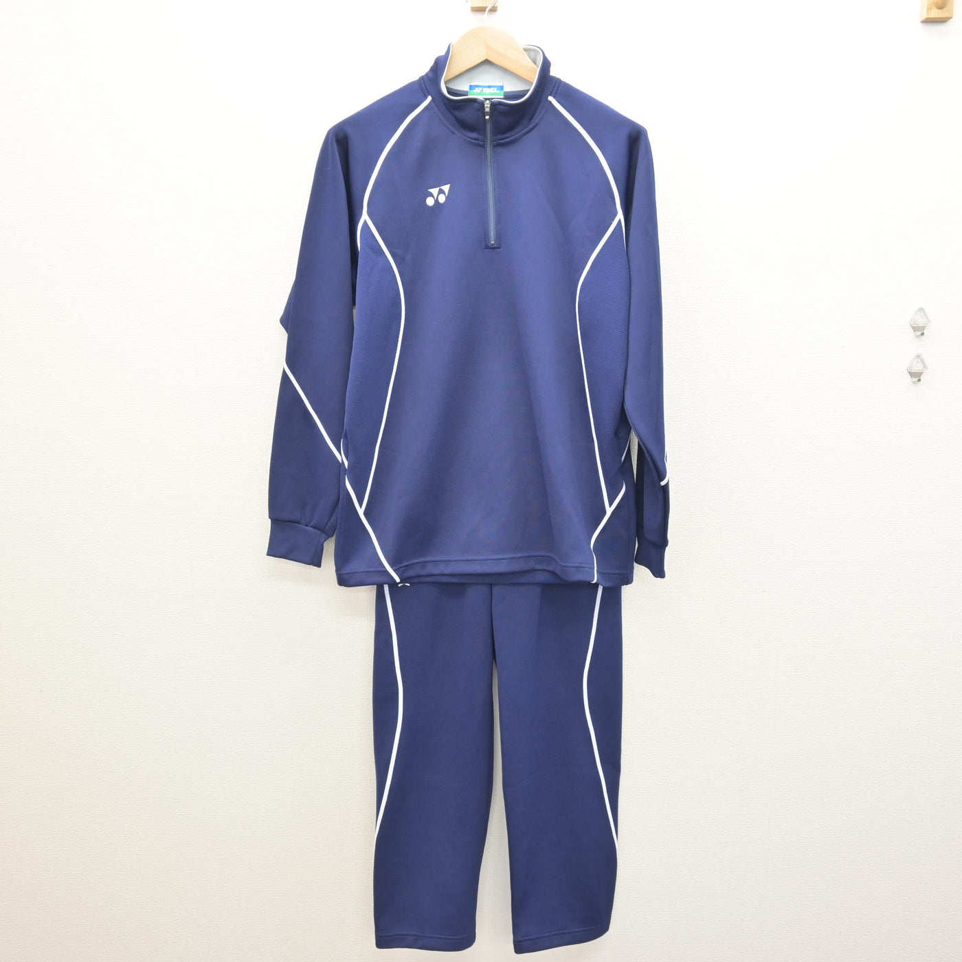 中古】愛媛県 聖カタリナ学園高等学校 女子制服 2点 (ジャージ 上