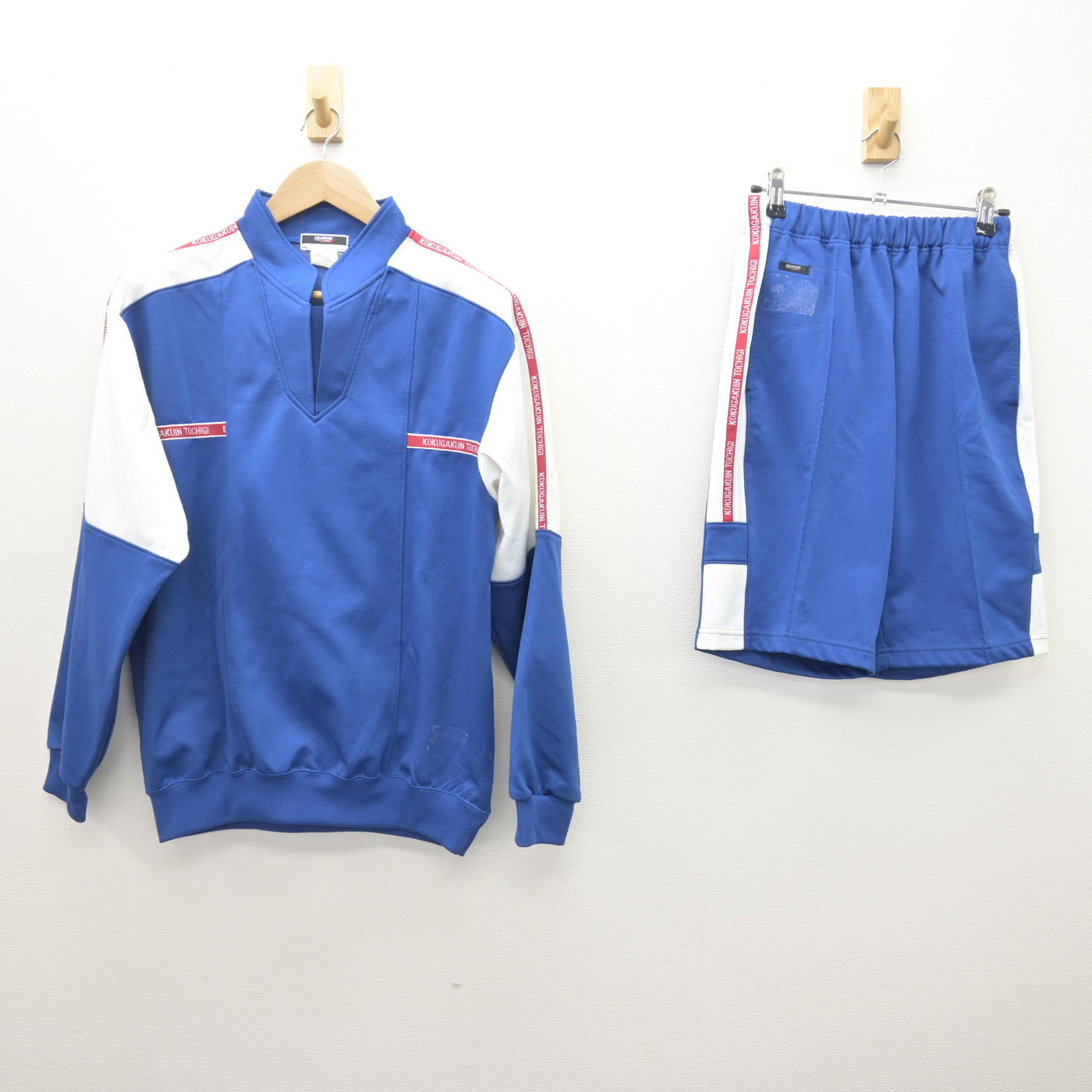 中古】栃木県 國學院大學栃木高等学校 女子制服 2点 (ジャージ 上 