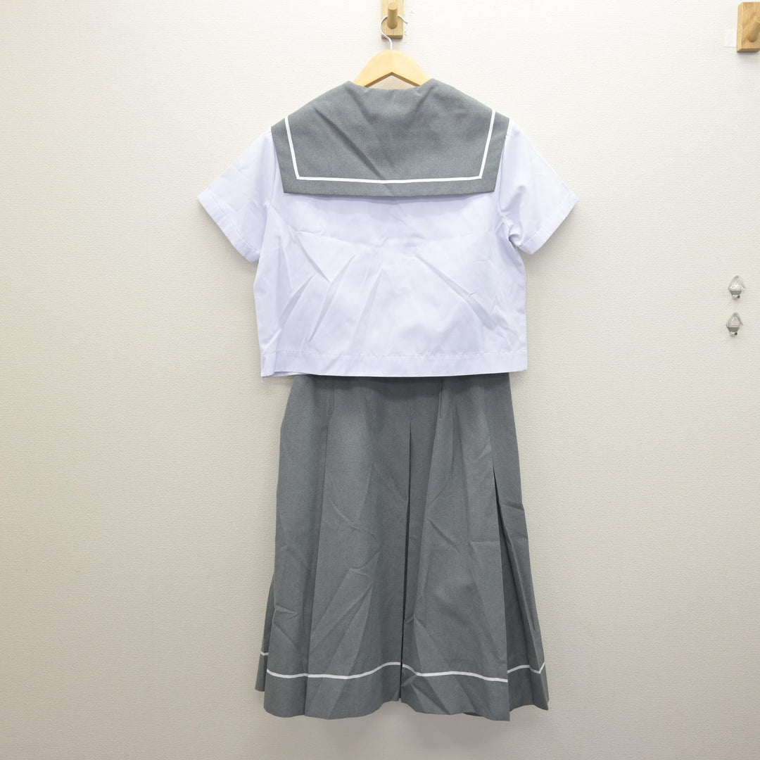 中古】佐賀県 佐賀大学教育学部附属中学校 女子制服 3点 (セーラー服