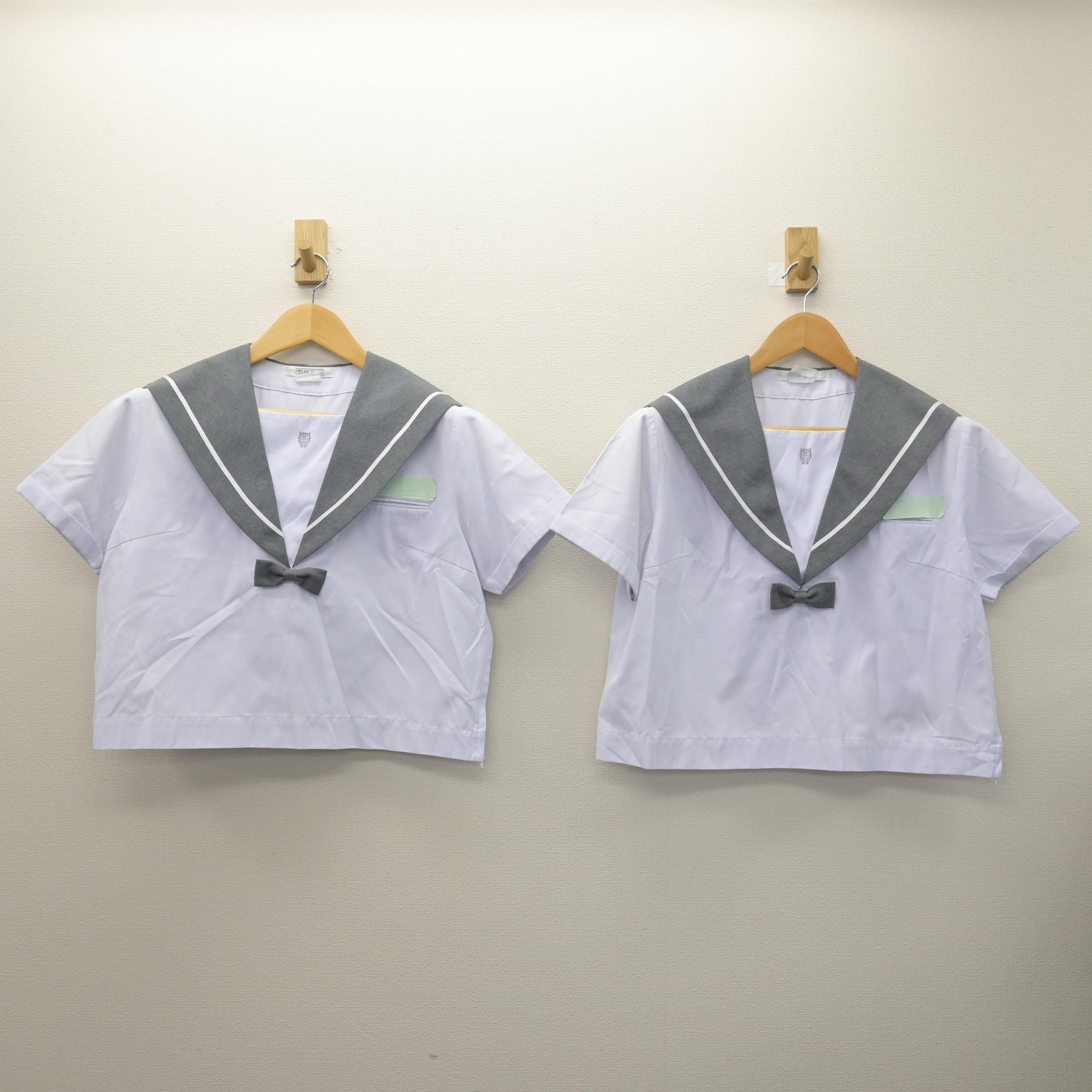中古】佐賀県 佐賀大学教育学部附属中学校 女子制服 3点 (セーラー服
