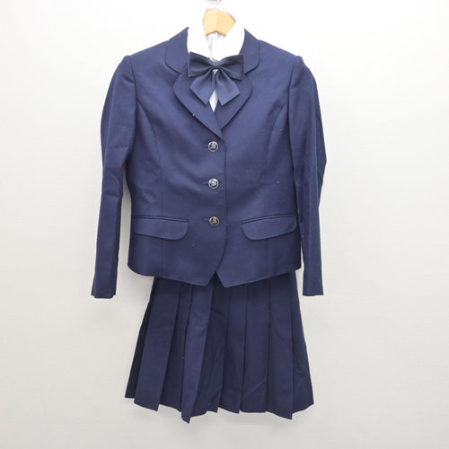 中古】高知県 土佐女子高等学校 女子制服 2点 (セーラー服・スカート