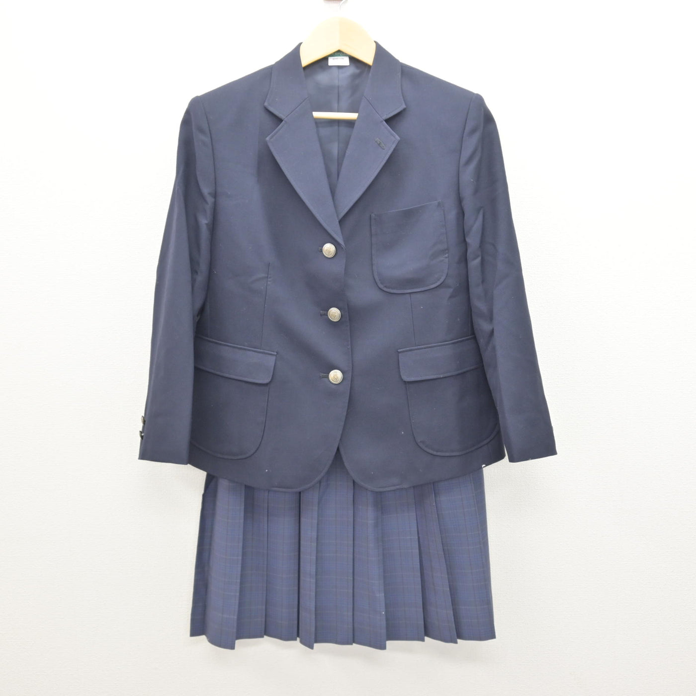 中古】神奈川県 城郷中学校 女子制服 4点 (ブレザー・スカート 