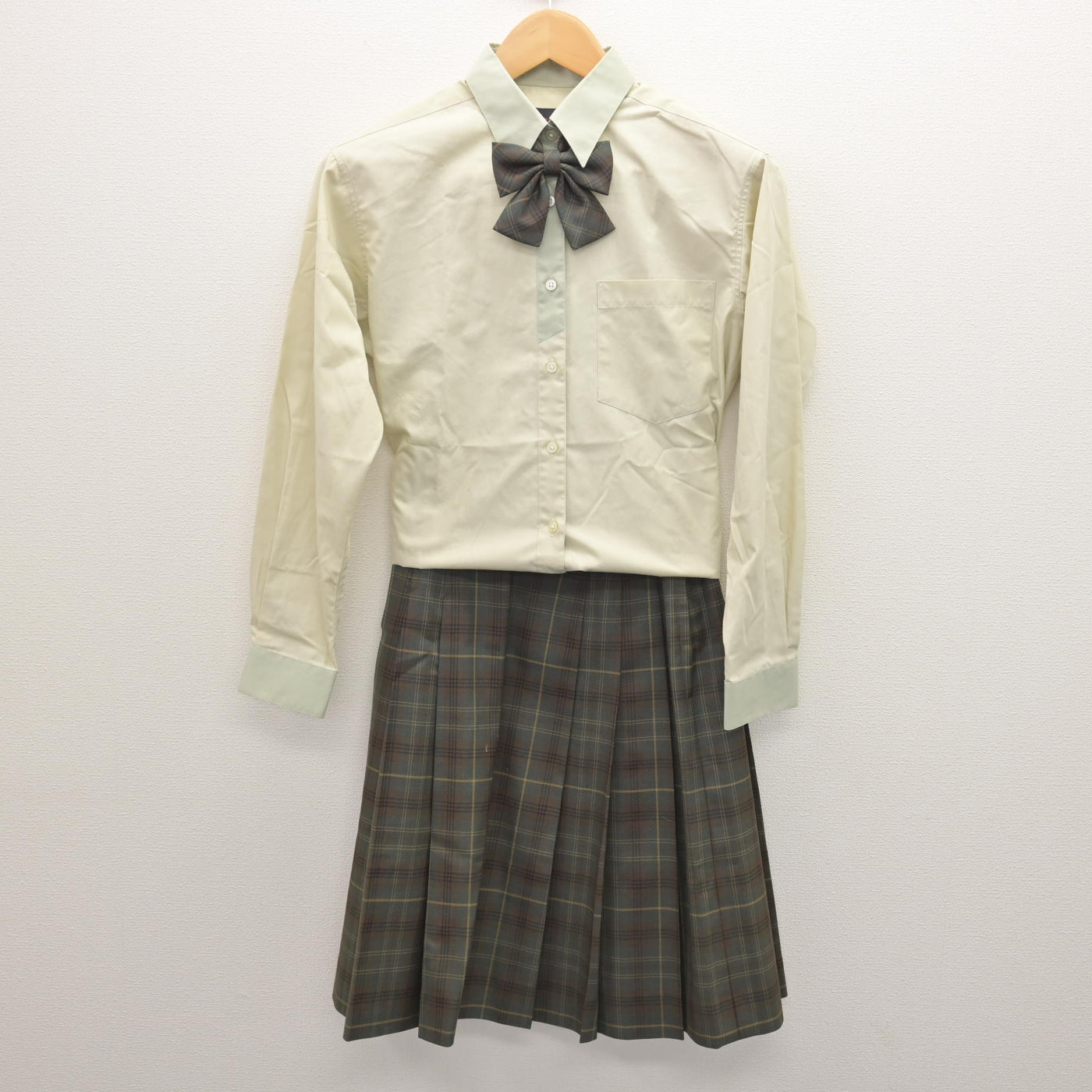 中古】群馬県 高崎経済大学附属高等学校 女子制服 5点 (ブレザー