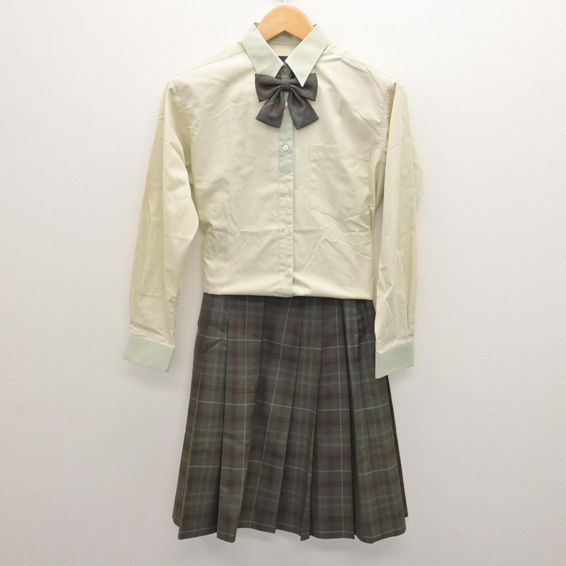 中古】群馬県 高崎経済大学附属高等学校 女子制服 5点 (ブレザー