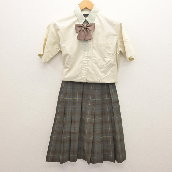 高崎経済大学附属高校の制服上下セット 中古】群馬県 高崎経済大学附属高等学校 女子制服 4点 (シャツ・シャツ