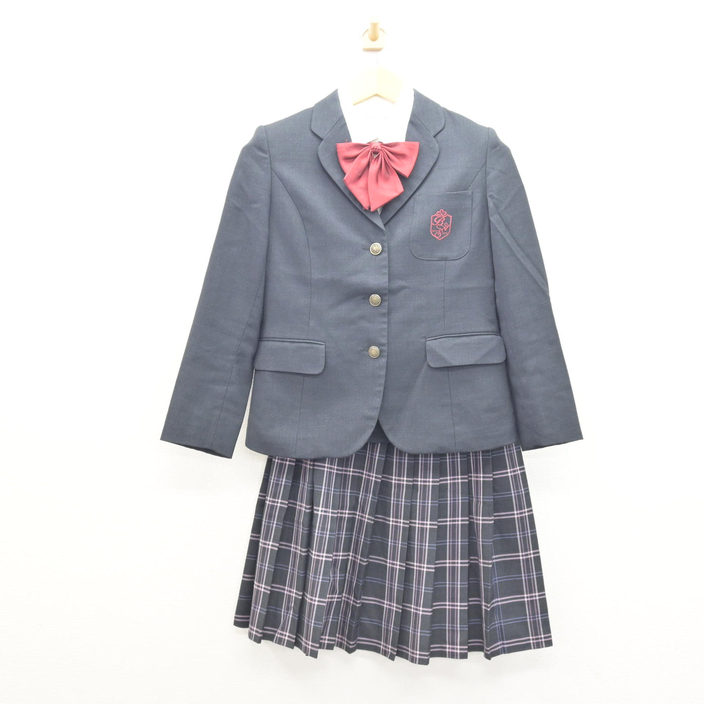 中古】大阪府 梅花高等学校/旧制服 女子制服 4点 (ブレザー・シャツ