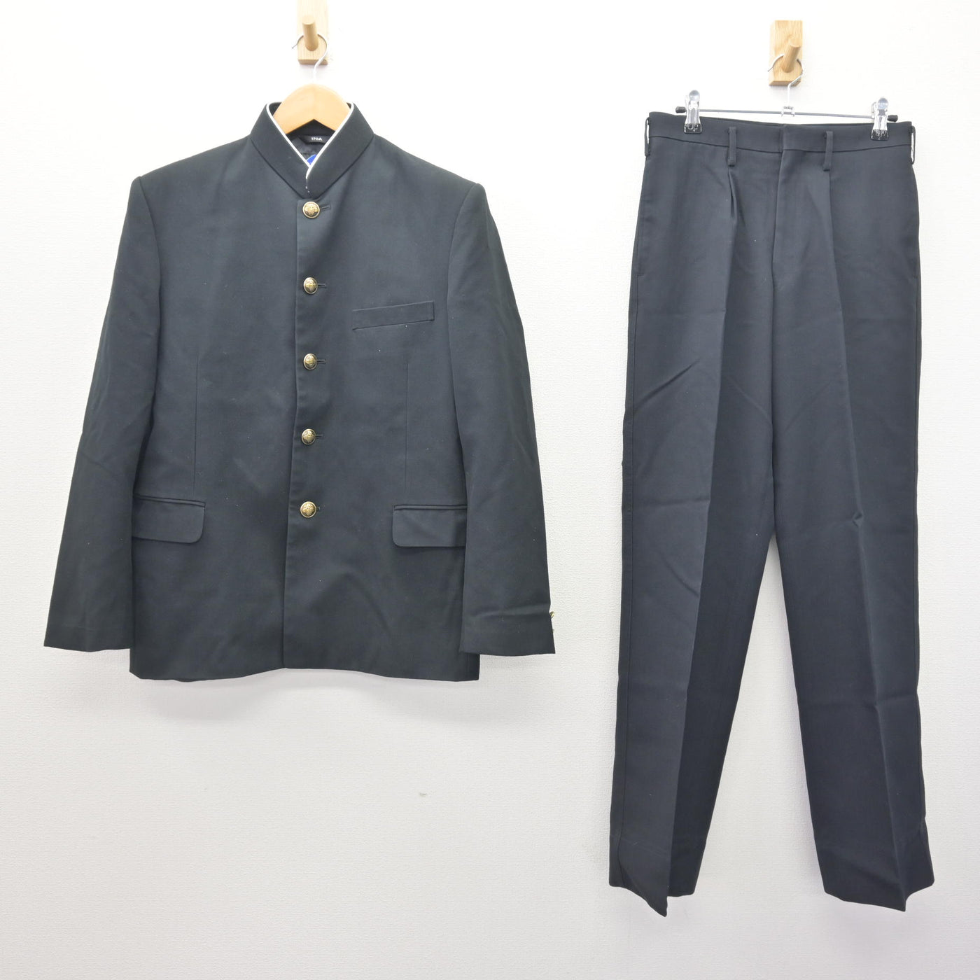 学ラン＋2ズボン 山形三中 175 中古】山形県 酒田市立第三中学校 男子制服 2点 (学ラン・ズボン