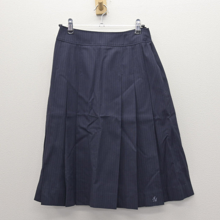 中古】兵庫県 尼崎市立尼崎高等学校 女子制服 3点 (シャツ・スカート