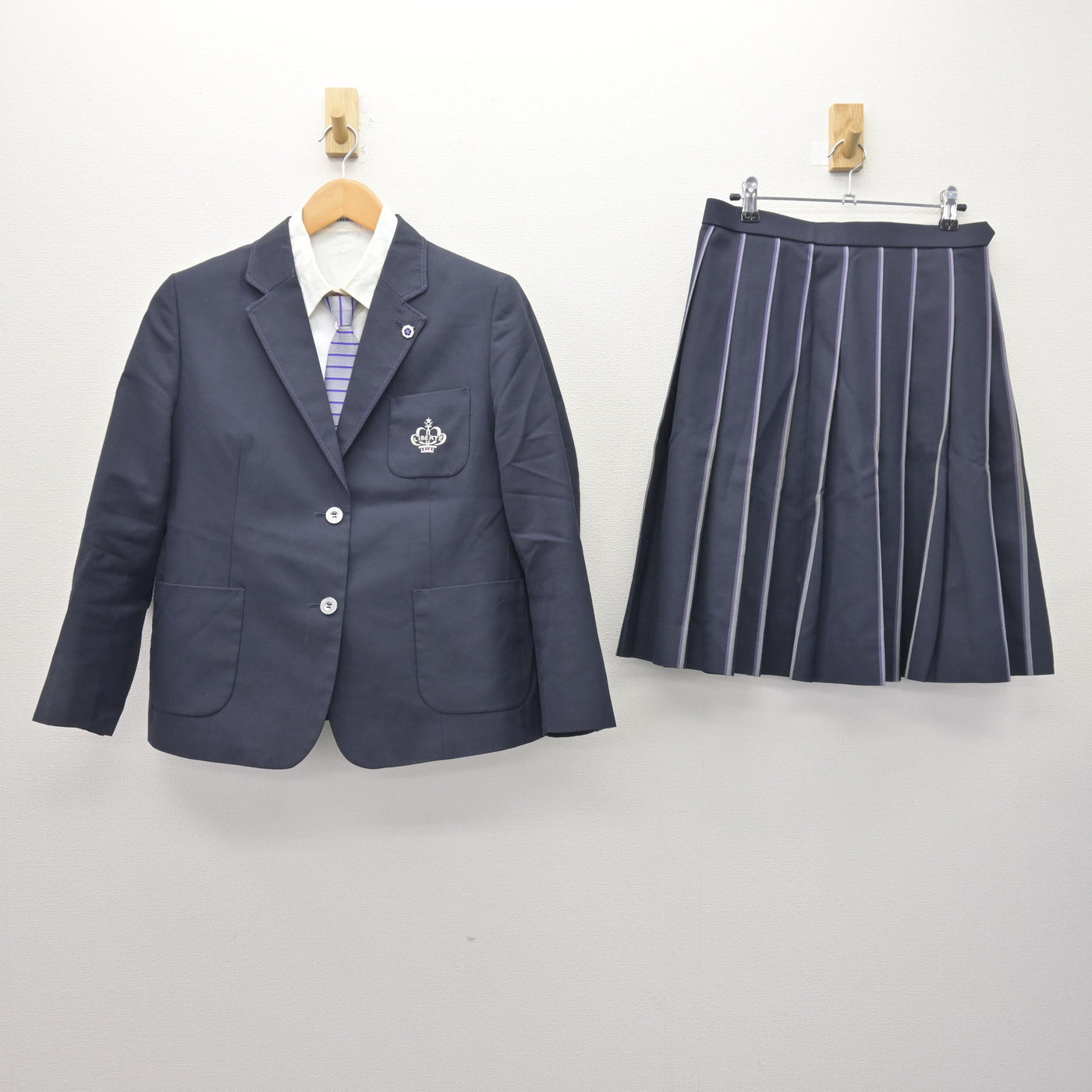 中古大阪府 香ヶ丘リベルテ高等学校 女子制服 5点 (ブレザー