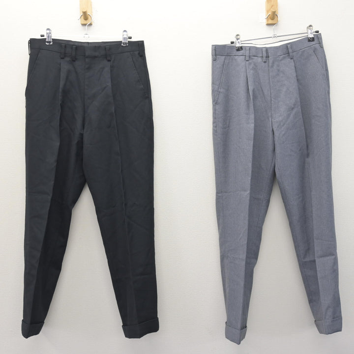 中古】埼玉県 慶應義塾志木高等学校 男子制服 3点 (学ラン・ズボン 