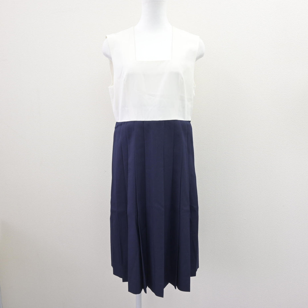 中古】福岡県 博多女子中学校 女子制服 3点 (セーラー服・ジャンパー