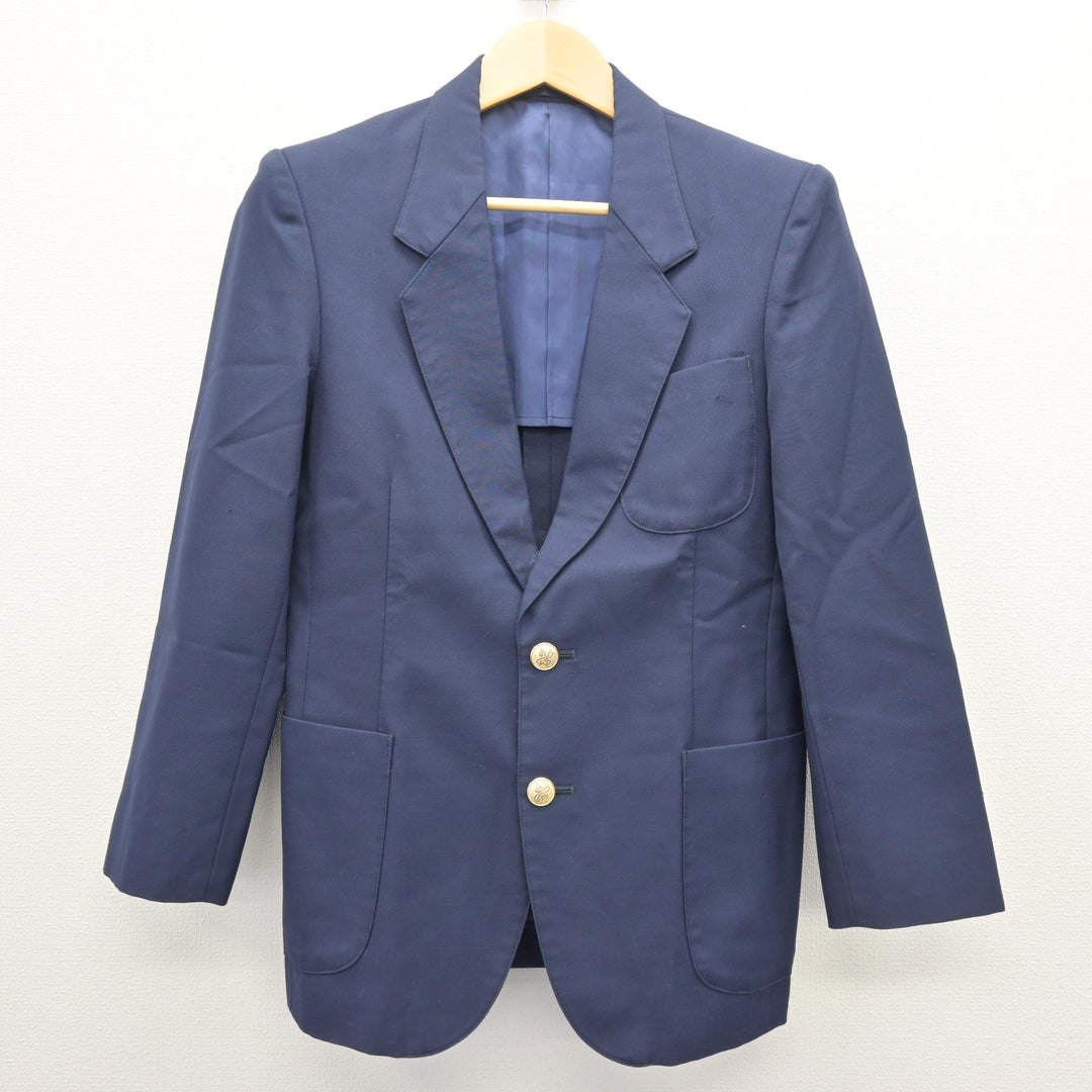 中古】新潟県 光晴中学校 男子制服 3点 (ブレザー・ズボン) sf125218