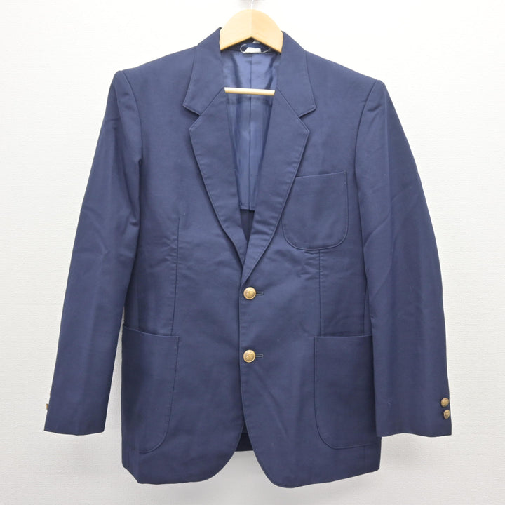 中古】新潟県 光晴中学校 男子制服 2点 (ブレザー・ズボン) sf125219