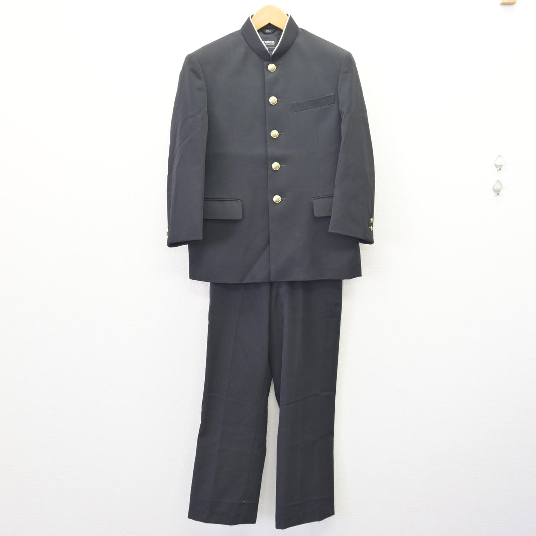 中古】大阪府 貝掛中学校 男子制服 3点 (学ラン・ズボン・ズボン