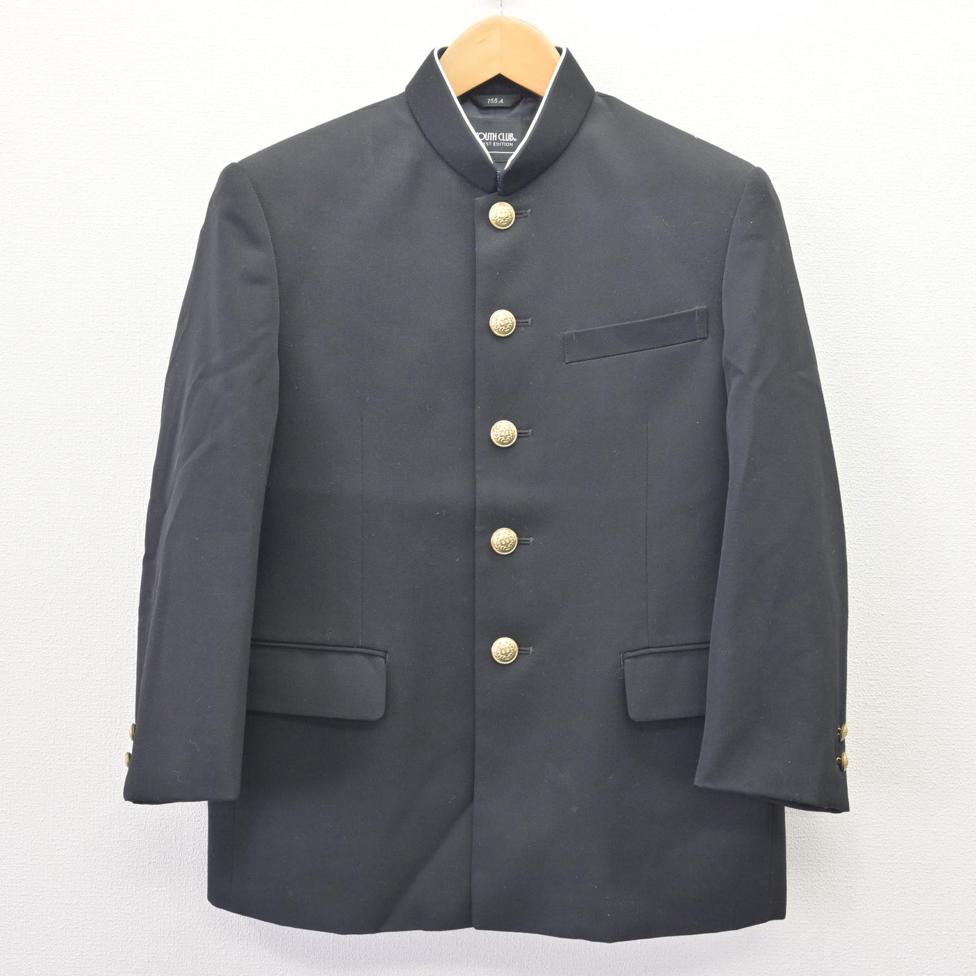 中古】大阪府 貝掛中学校 男子制服 3点 (学ラン・ズボン・ズボン 