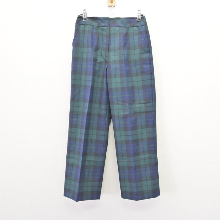 中古】和歌山県 和歌山信愛中学校 女子制服 3点 (シャツ・ズボン