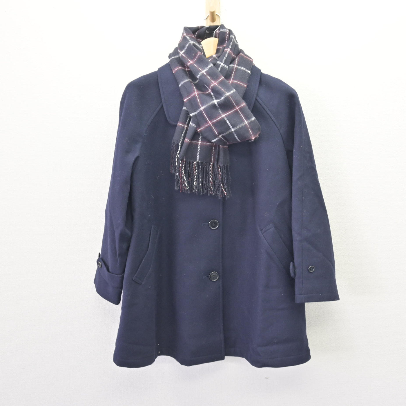 中古】和歌山県 和歌山信愛中学校 女子制服 2点 (コート) sf125293