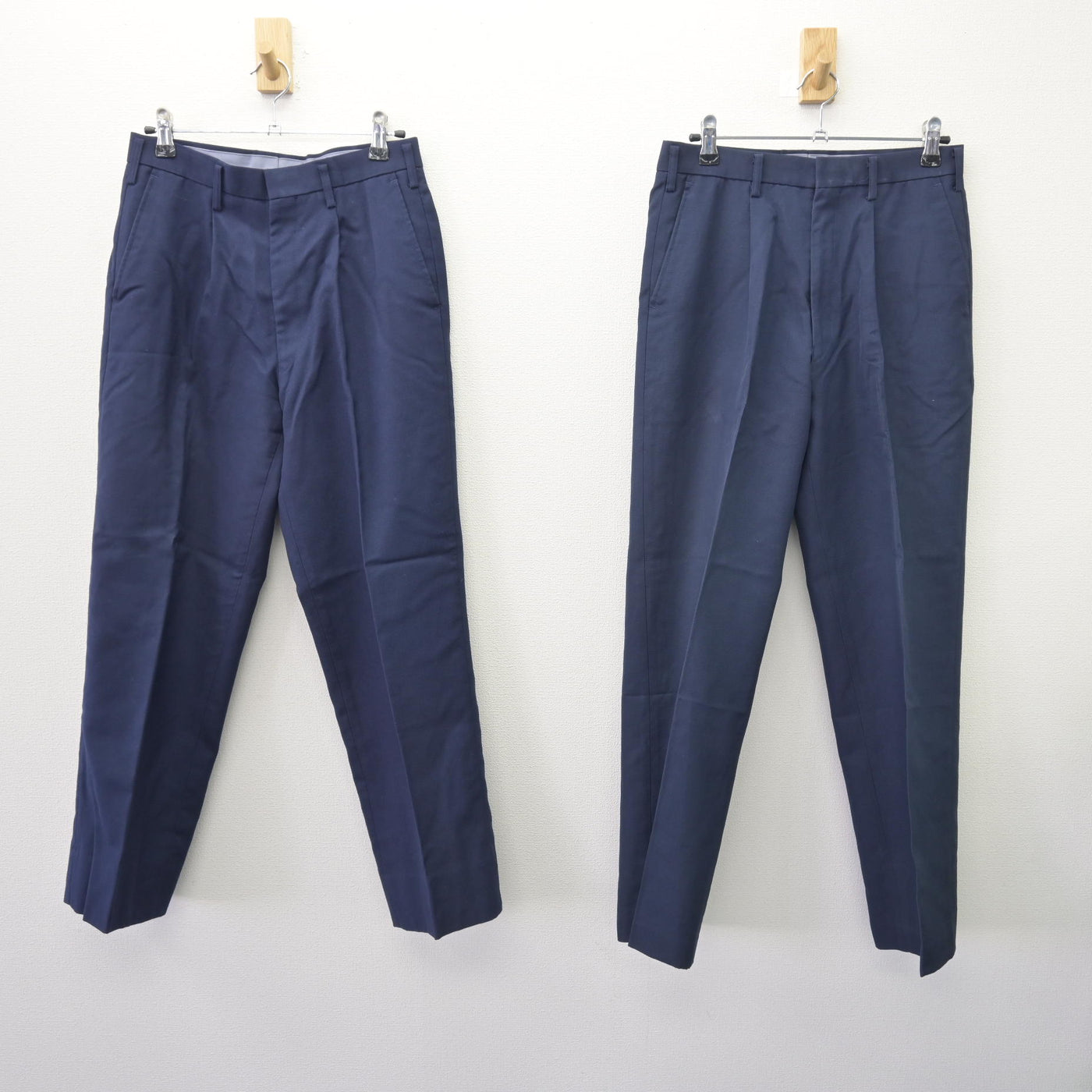 中古】広島県 広島なぎさ高等学校 男子制服 4点 (ブレザー・ズボン